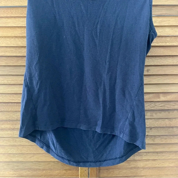 Athleta Navy Blue Athletic Hiking Everyday Wear Tank Top Sz Small - Picture 4 of 6